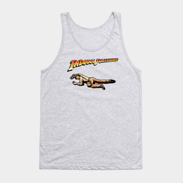 Indiana Jonestown Tank Top by Designs By JG